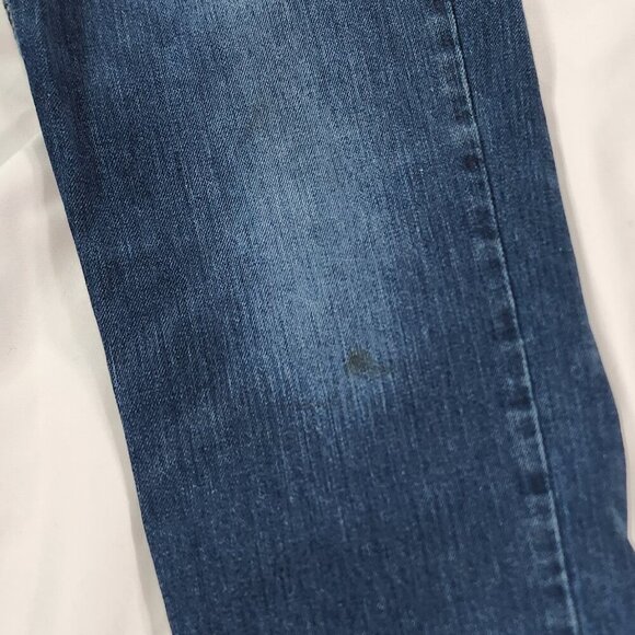 Levi's Jeans 511 31x30  Premium Men's Blue Straight Leg Dark Wash - Picture 2 of 6